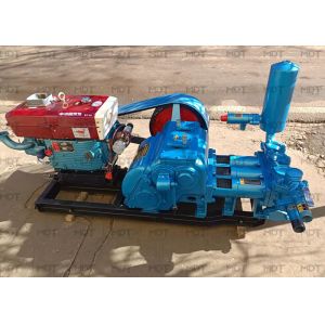 Horizontal Triplex Drilling Mud Pump Reciprocating Double Acting Piston Pump