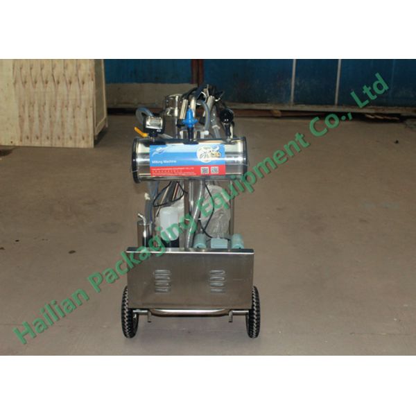 Quality Agriculture Cattle Mobile Milking Machine , portable goat milking machine for sale
