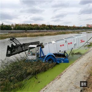 Wholesale Width 0.5M Water Hyacinth Harvester Collection Boat Reed Harvester from china suppliers
