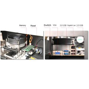 Intel®B75 Ethereum Coin Rig ETH Crypto Mining PC 8GPU Quad core i7-3770 cpu