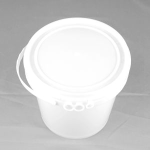 IML Printing Plastic Food Bucket Lid Available PP/HDPE Material