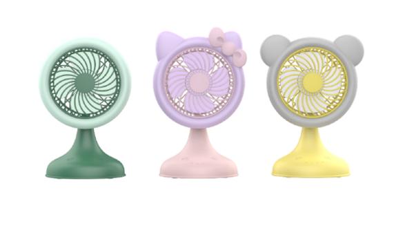 ETEK ABS+PP Fan With Brushless Motor 1200mAh Battery 3-speed Modes 1.2-3.5h