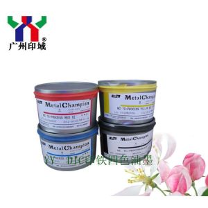 China Pantone 485C Red UV Offset Ink for Cans and Beer Covers with EN71-3, RoHS, ASTM Compliance in 1KG/CAN Packaging on sale