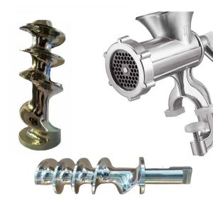 OEM Stainless Steel Material Customized Mincer Grinder Auger Spare Parts Feed