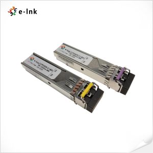 HD-SDI CWDM SFP Transceiver 40km 18-Wavelength MSA Compliant Digital Diagnostic