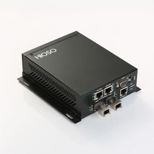 Hioso 20km Transmission High Bandwidth L2 Transition Mini EPON OLT 2PON