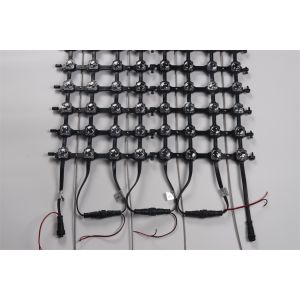 P50 P62.5 P125 Pixels RGB LED Mesh Screen Waterproof Indoor / Outdoor Landscape