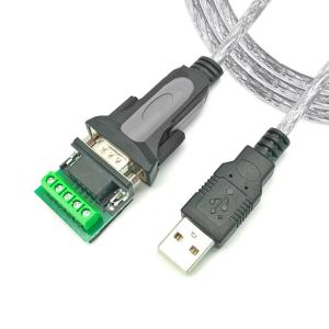 China USB-A To RS485 Serial Port DB9 Industrial Digital Signal Cable, Support Different Interface Customization on sale