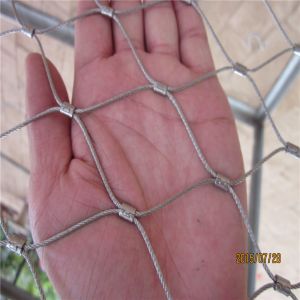 High Tensile Ferrule Style Stainless Steel Cable Mesh for staircase safety