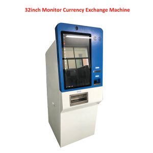 Windows10 OS Foreign Currency Exchange Kiosk Currency Exchange Atm Machine