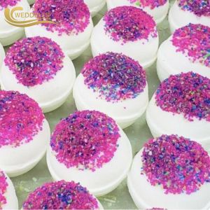 China Unicorn Shape 100g Custom Bath Bombs For Shower Sweet , Lemon Fragrance on sale