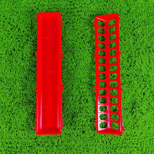 51 X 11.7 X 7.4Cm Convenient Food Saving Poultry Trough - Easy Clean Safe Design