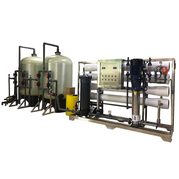 6000LPH Brackish Water Treatment Plant Reverse Osmosis System TDS 20000PPM