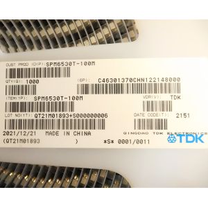 SPM6530T-100M 10uH 3.6A 65mΩ Magnetically Shielded Smd Power Inductor