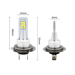 12pcs H11 P13W 9006 700lm H16 LED Fog Light Bulbs