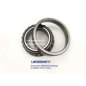 4T-LM300849/11 LM300849/LM300811 automotive differential bearings tapered roller