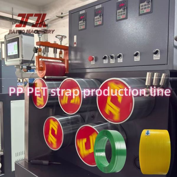5-19mm Width PP Strap Making Machine For Packing Belts With Automatic Winding Machine
