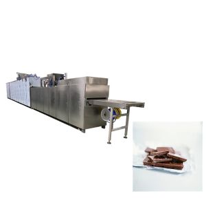 PLC Control Compound Chocolate Moulding Machine 200kg/hour