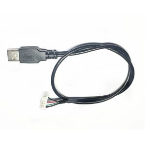 Wholesale Plug Computer Wiring Harness 5 Pin JST to USB Cable Assembly Data Cable Braid 100pcs from china suppliers