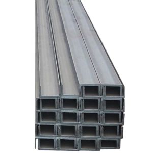 Hot Rolled U Channel Beam Q195 / Q235 C Shaped Steel Beam Processing Parts