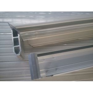 1640 X 992 MM 250W Aluminum Solar Panel Frame Profile with 4 Hollow Corner Keys