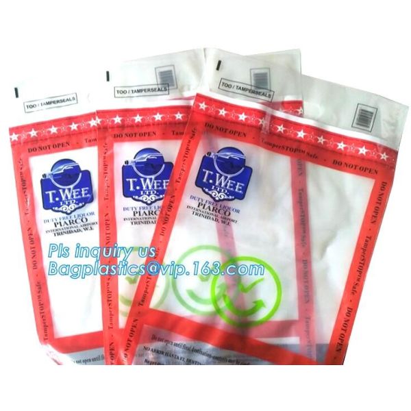 Steb Plastic Money Pe Bank Deposit Coin Security Pouch Bags With Seal For Cash Banking, Security tempered evident bank c