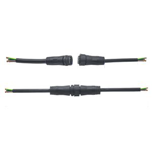 Plastic Overmolded Waterproof Cable Assemblies 6Ft Length Self Lock Style