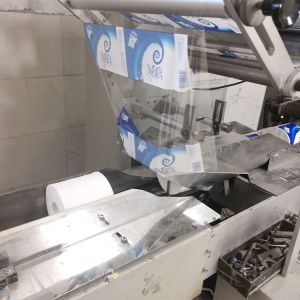 Gold supplier small business machine ideas toilet tissue single roll packaging