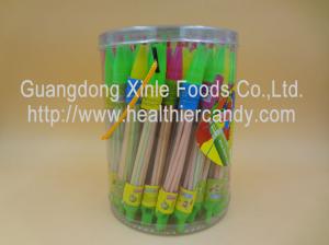Wholesale Whistle Pen Sweet Sour CC Sticks Candy With Red / White / Pink Colour from china suppliers