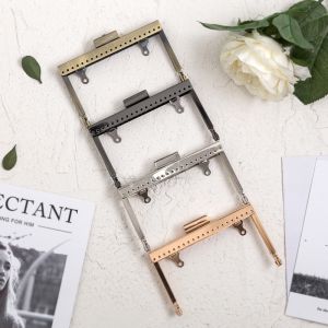 Wholesale 9*8cm Square Closure Black Metal Purse Frame With Loops from china suppliers