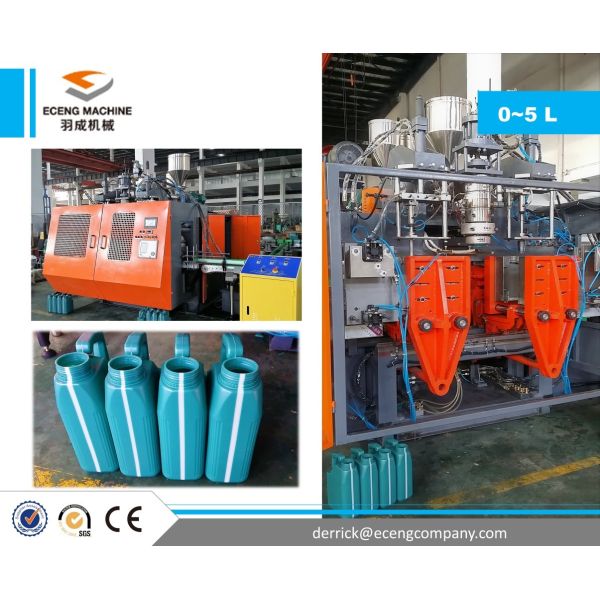 Quality 220V Fully Automatic Blow Moulding Machine With Intelligent Lubricant System for sale