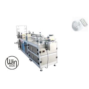 AC380V Medical Cover Making Machine , W840mm Bouffant Cap Making Machine