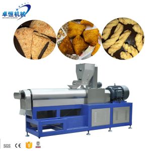 CE Certified 40kg/h Capacity Automatic Corn Chips Frying Machine for Snack