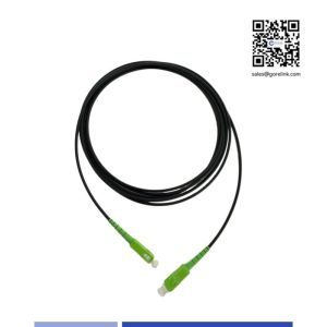 Buy cheap Outdoor Armored Fiber Optic Patch Cord SC/APC-SC/APC SM G657A2 Simplex 3m OFNR from wholesalers