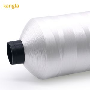 White Polyester Sewing Thread MERCERIZED 210d/3 For Quilting Machine 1000g 210d