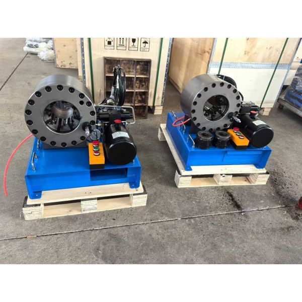 12v/24v Portable Hydraulic Hose Crimping Machine with 3.6KW Motor Power 10 Sets