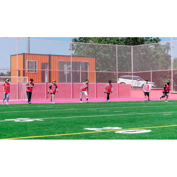 Garden Artificial Turf Grass Dtex 7000-15000D Density 12600-21000 UV resistant