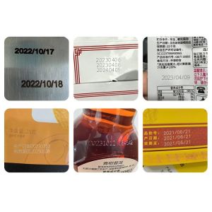 Fiber Laser Wire Marking Machine Laser Coding Machine For Production Line And