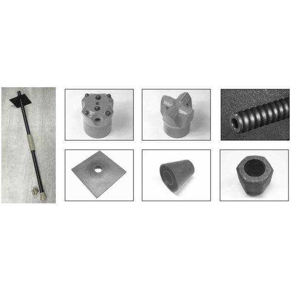Anchors and Rock Bolts R25 to T130 for Self Drilling Hollow Anchor Bolt (R
