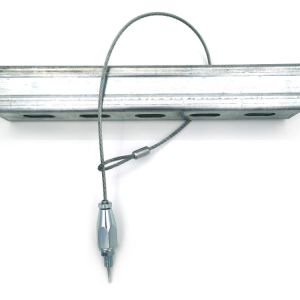 Supportage Fixation Suspension Hanging Kit With Stainless Steel Wire Rope