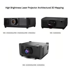 High Brightness 22000lumens 4K Resolution Laser Projector for Church 3D Mapping