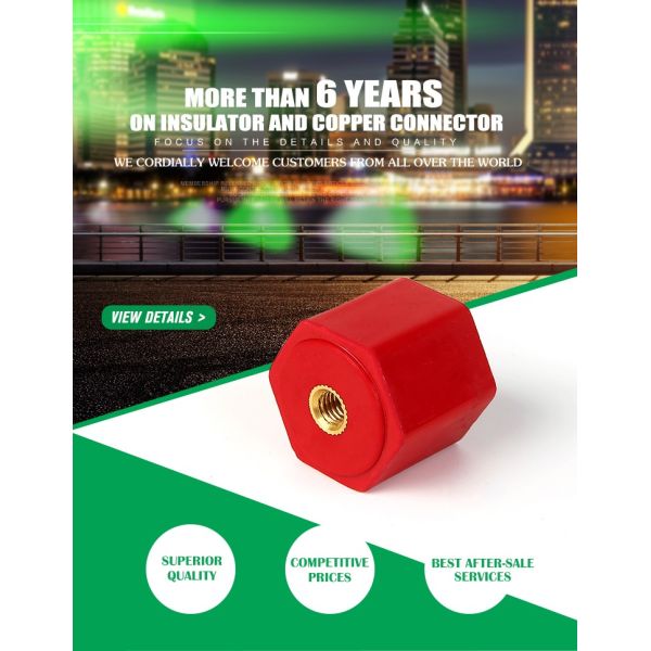 China support EN25 electrical hexagonal insulator wholesale