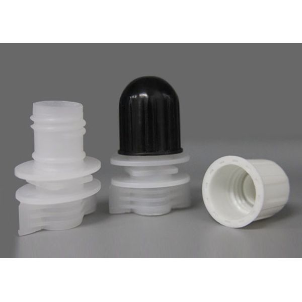 Leak - proof Plastic Liquor Pour Spouts For Detergent Laundry Liquid Doypack