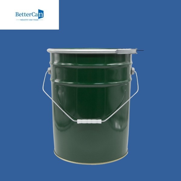 Metal Unlined Paint Cans , 5 Gallon Paint Buckets With Lids