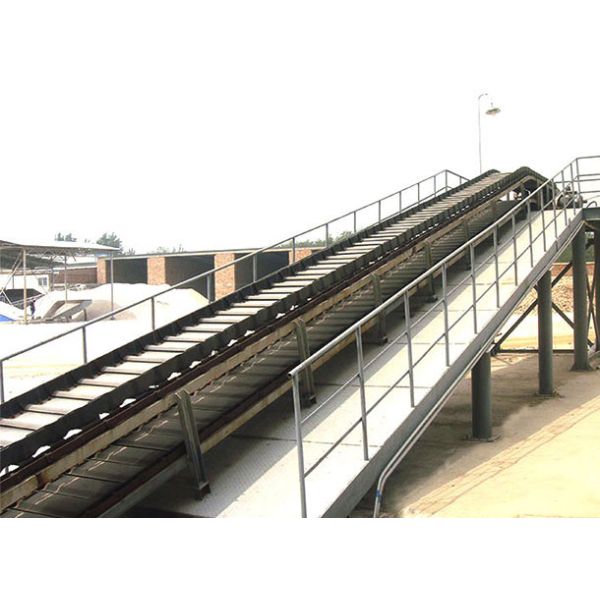 Inclined Belt Conveyor Light Weight / Conveying Equipment