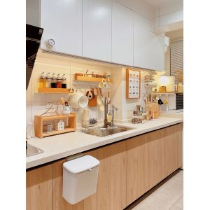 Simple Modern High Gross Lacquer Kitchen Cabinet With Marble Countertop