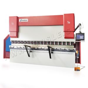 WE67K electro hydraulic synchronous CNC press brake with DA58T controller