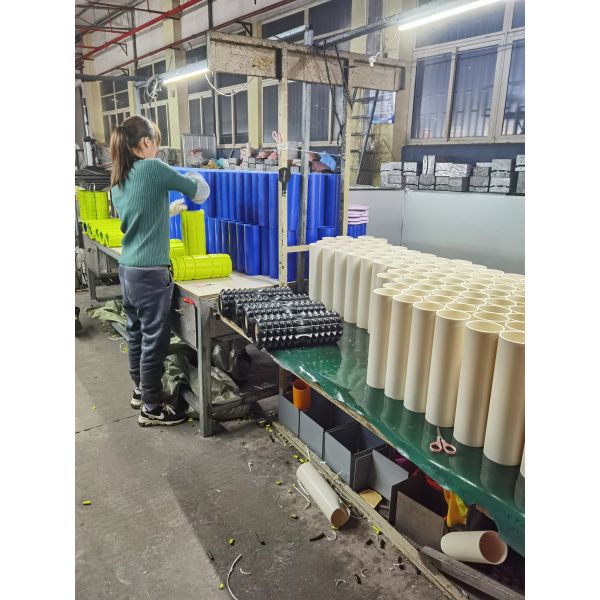 Pvc Health And Yoga Massage Roller Exercises Stick Body Solid Red Topeak