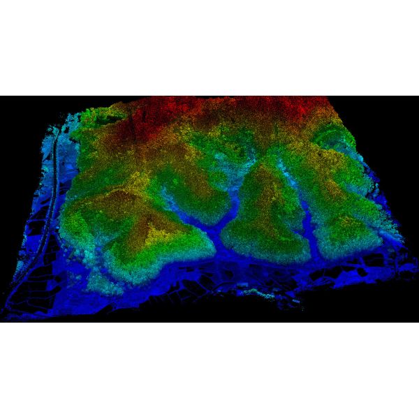Quality Geosun GS-260X UAV LiDAR Scanning System HESAI XTM2X Sensor High Accuracy Terrain Mapping UAV Surveying for sale