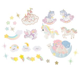 Heat Press Custom Badge Embroidery Patch Iron On Patch Applique For Clothing